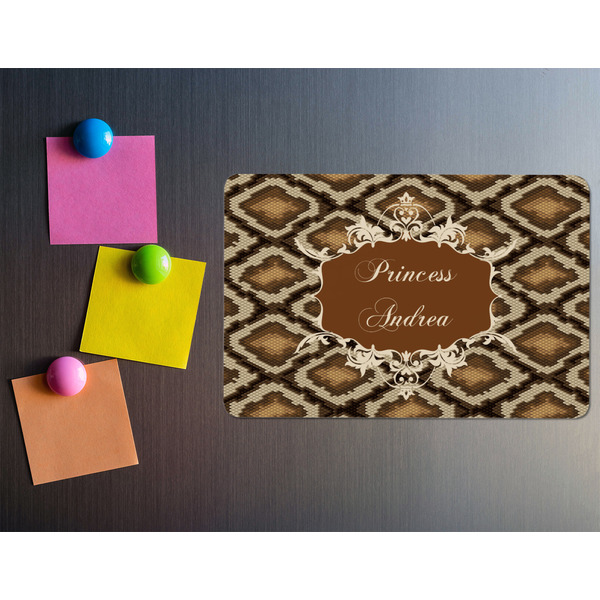Snake Skin Rectangular Fridge Magnet - LIFESTYLE