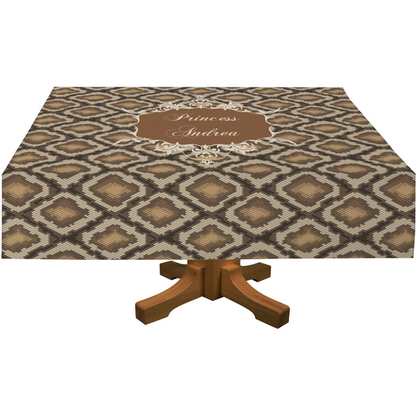 Snake Skin Rectangular Tablecloths (Personalized)