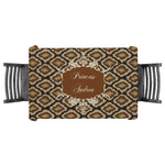 Snake Skin Tablecloth - 58"x58" (Personalized)