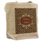 Snake Skin Reusable Cotton Grocery Bag - Front View