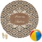 Snake Skin Round Beach Towel (Personalized)