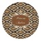 Snake Skin Round Decal - XLarge (Personalized)