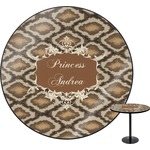 Snake Skin Round Table - 30" (Personalized)