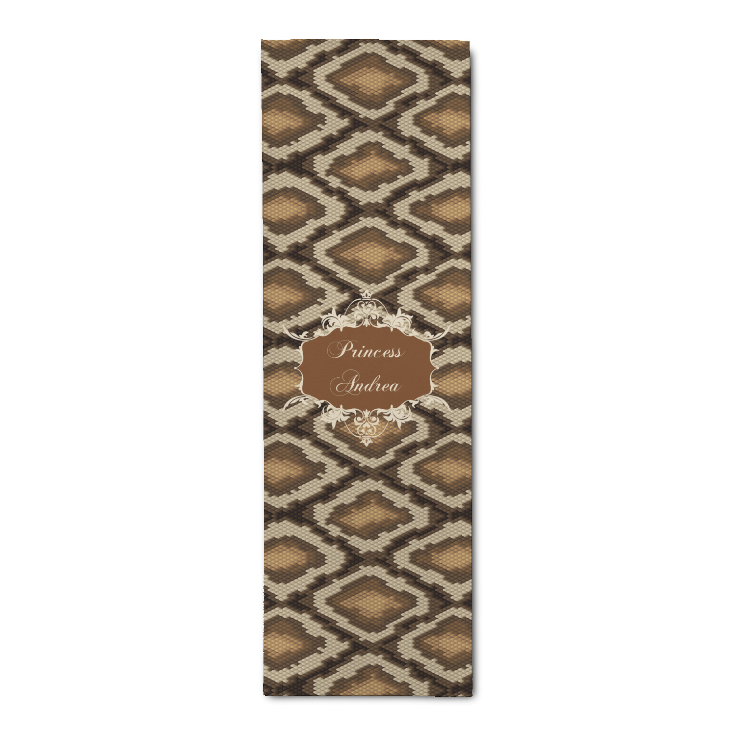 Snake Skin Runner Rug 3.66'x8' (Personalized) YouCustomizeIt