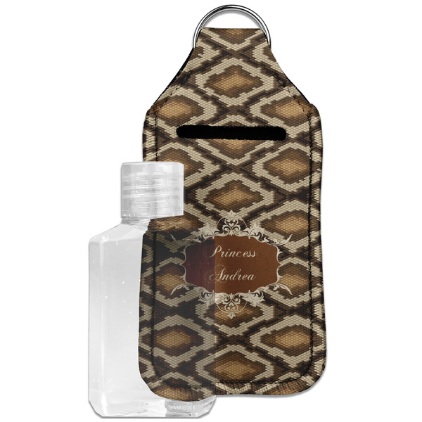 Custom Snake Skin Hand Sanitizer & Keychain Holder - Large (Personalized)