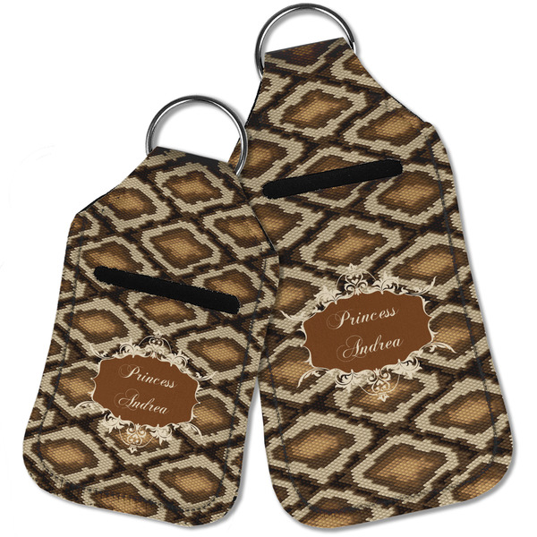 Snake Skin Sanitizer Holder Keychain - Parent Main