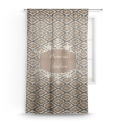 Snake Skin Sheer Curtain - 50"x84" (Personalized)