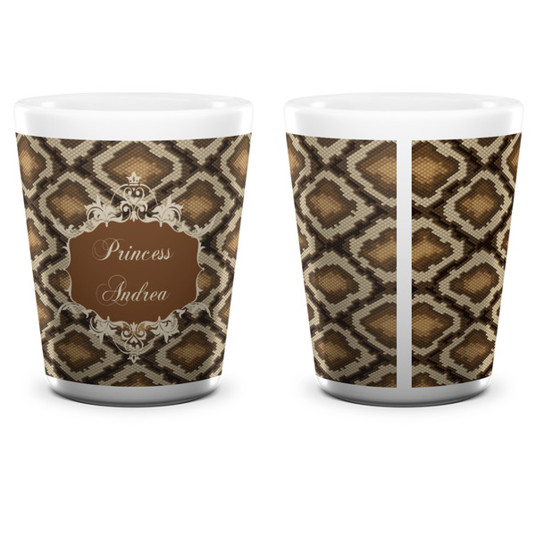 Snake Skin Shot Glass - White - APPROVAL