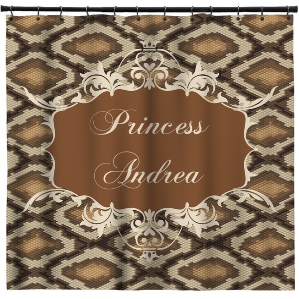 Custom Snake Skin Shower Curtain - Custom Size (Personalized)