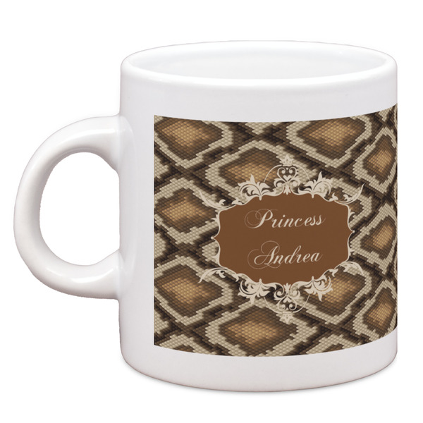 Custom Snake Skin Espresso Cup (Personalized)