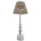 Snake Skin Small Chandelier Lamp - LIFESTYLE (on candle stick)