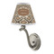 Snake Skin Small Chandelier Lamp - LIFESTYLE (on wall lamp)