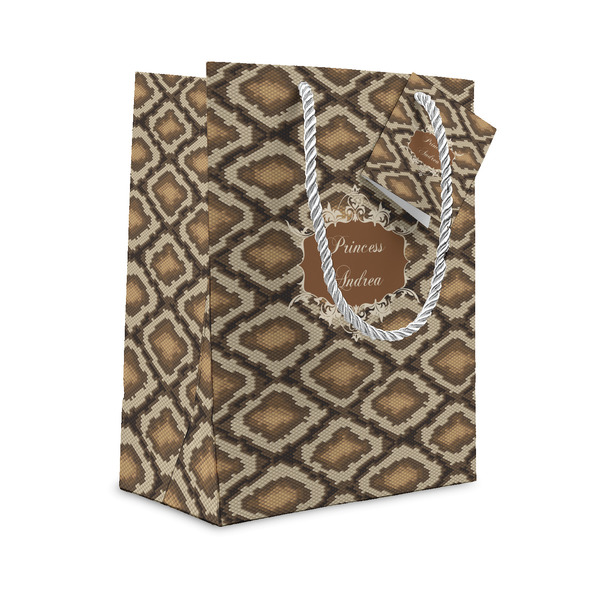 Custom Snake Skin Small Gift Bag (Personalized)