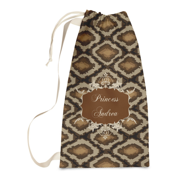 Custom Snake Skin Laundry Bags - Small (Personalized)