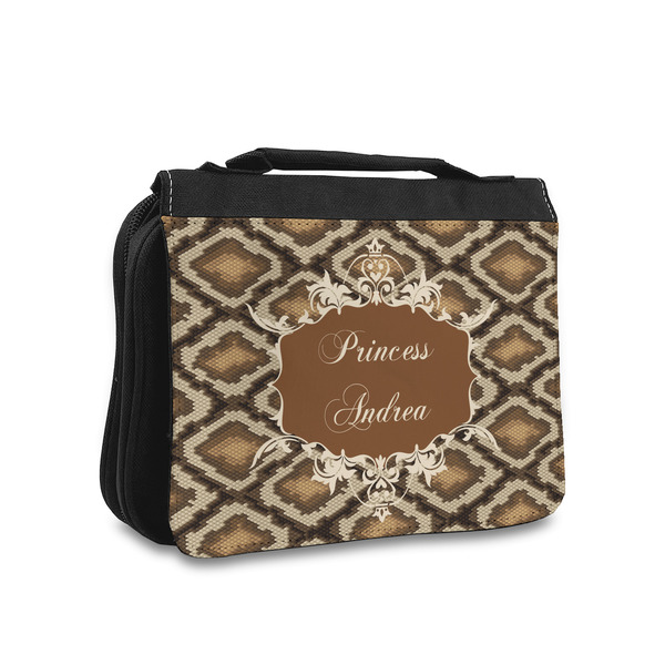 Custom Snake Skin Toiletry Bag - Small (Personalized)
