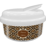 Snake Skin Snack Container (Personalized)