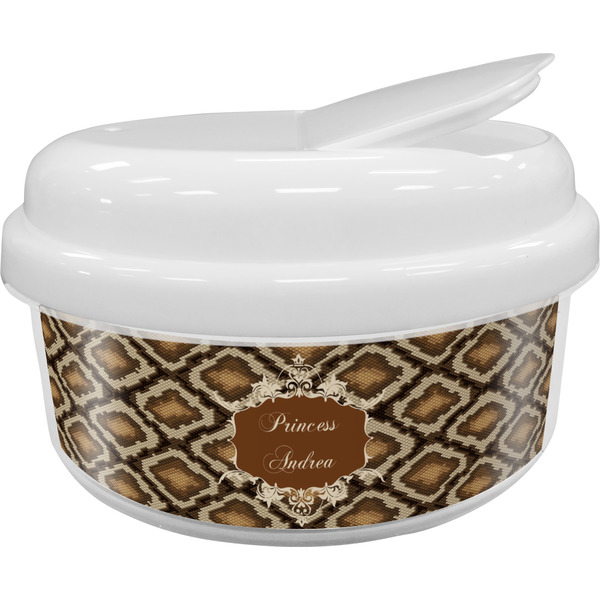 Custom Snake Skin Snack Container (Personalized)