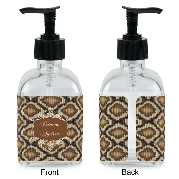 Snake Skin Glass Soap/Lotion Dispenser - Approval