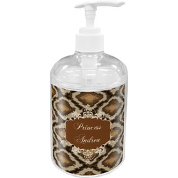 Snake Skin Acrylic Soap & Lotion Bottle (Personalized)