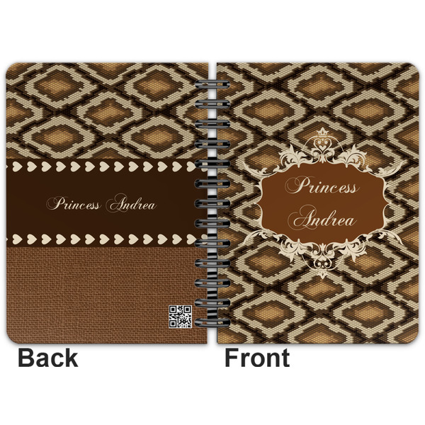 Snake Skin Spiral Journal 5 x 7 - Apvl