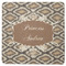 Snake Skin Square Rubber Backed Coaster (Personalized)