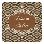 Snake Skin Square Decal - Small (Personalized)