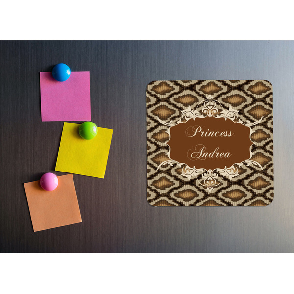 Snake Skin Square Fridge Magnet - LIFESTYLE