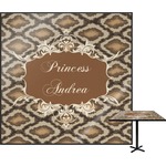 Snake Skin Square Table Top - 30" (Personalized)