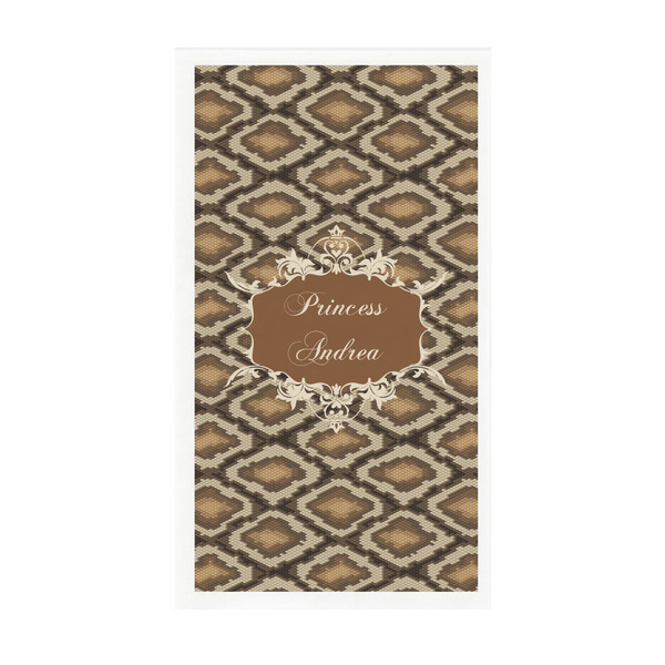 Custom Snake Skin Guest Paper Towels - Full Color - Standard (Personalized)