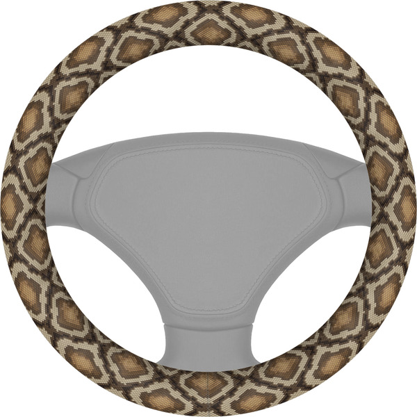 Custom Snake Skin Steering Wheel Cover