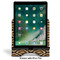 Snake Skin Stylized Tablet Stand - Front with ipad
