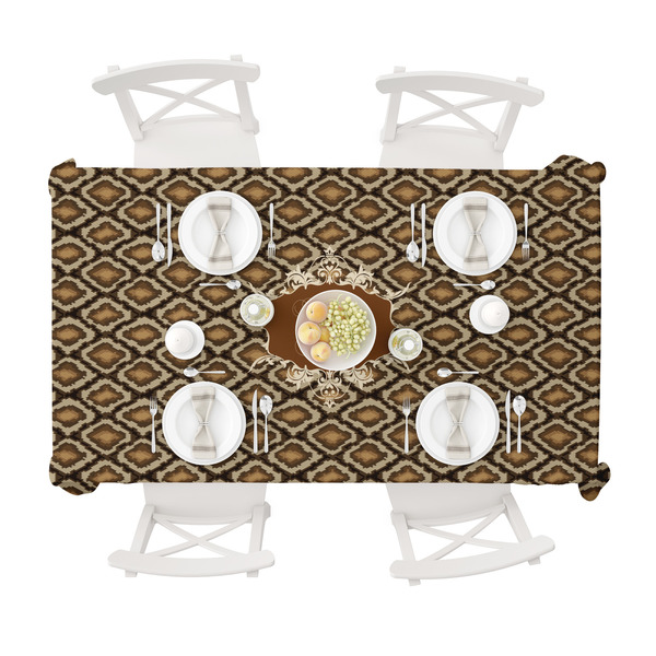 Snake Skin Tablecloths (58"x102") - TOP VIEW
