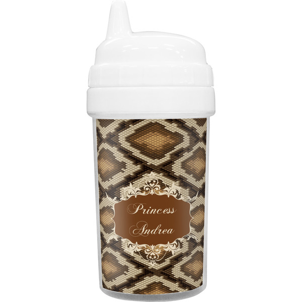 Custom Snake Skin Sippy Cup (Personalized)
