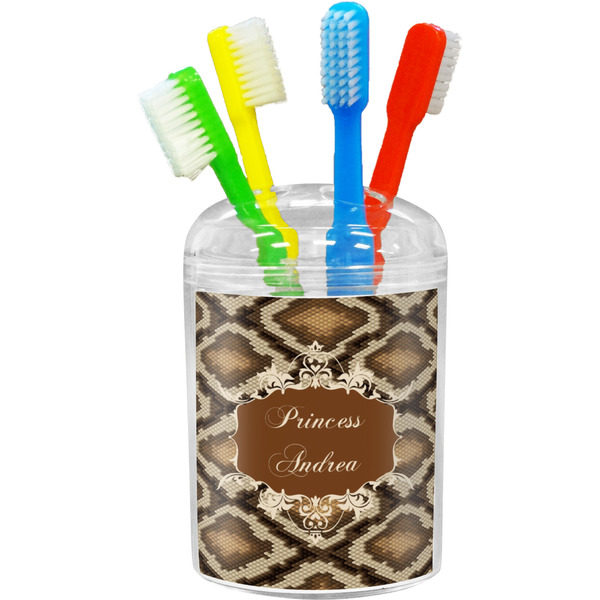 Custom Snake Skin Toothbrush Holder (Personalized)