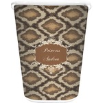Snake Skin Waste Basket (Personalized)