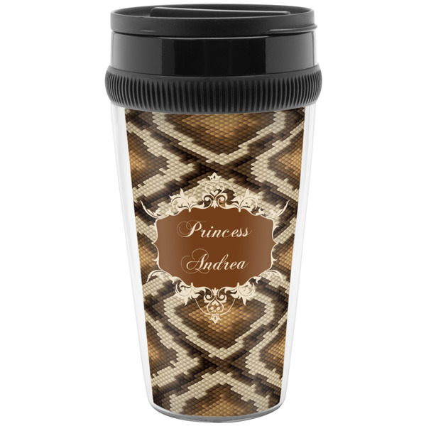 Custom Snake Skin Acrylic Travel Mug without Handle (Personalized)