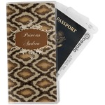 Snake Skin Travel Document Holder