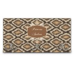 Snake Skin Wall Mounted Coat Rack (Personalized)