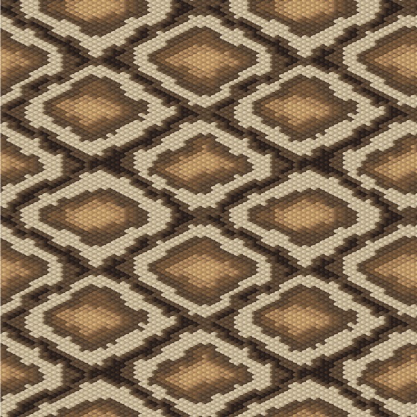 Custom Snake Skin Wallpaper & Surface Covering (Peel & Stick 24"x 24" Sample)