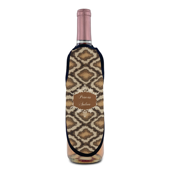 Snake Skin Wine Bottle Apron - IN CONTEXT