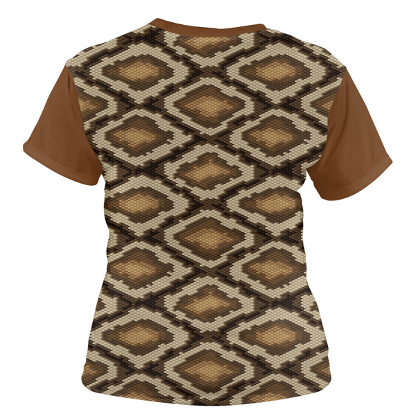 Snake Skin Women's T-shirt Back