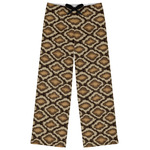 Snake Skin Womens Pajama Pants - 2XL