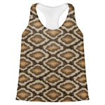 Snake Skin Womens Racerback Tank Top - X Small