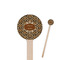 Snake Skin Round Wooden Stir Sticks (Personalized)