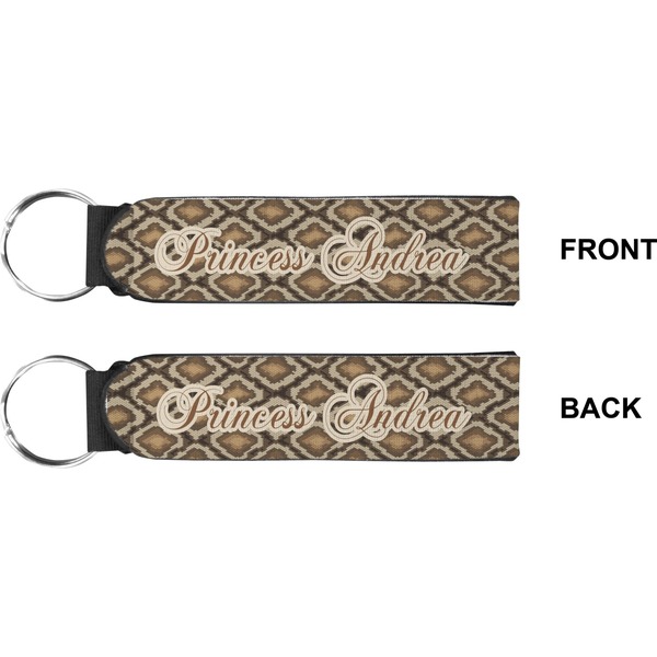 Snake Skin Wristlet (Front + Back)