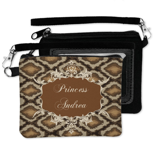 Snake Skin Wristlet ID Cases - MAIN