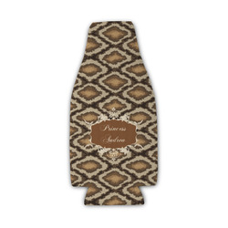 Snake Skin Zipper Bottle Cooler (Personalized)