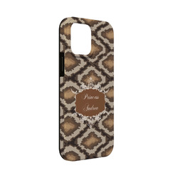 Snake Skin iPhone Case - Rubber Lined - iPhone 13 Mini (Personalized)