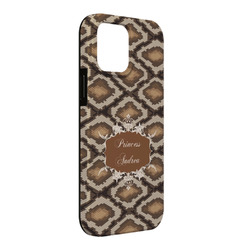 Snake Skin iPhone Case - Rubber Lined - iPhone 13 Pro Max (Personalized)
