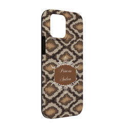 Snake Skin iPhone Case - Rubber Lined - iPhone 13 (Personalized)
